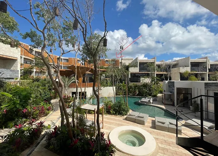 Adorable Departamento 5 Min Zona Hotelera * Tulum