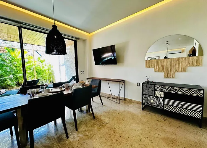 Apartment Adorable Departamento 5 Min Zona Hotelera Tulum