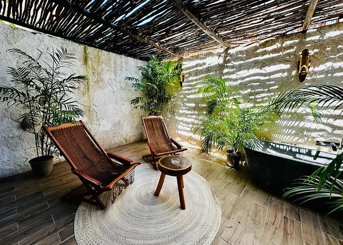 Adorable Departamento 5 Min Zona Hotelera * Tulum