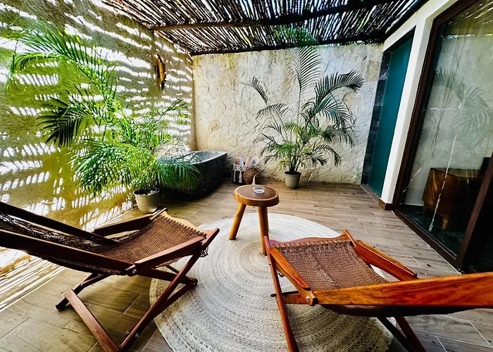 Adorable Departamento 5 Min Zona Hotelera Apartment Tulum