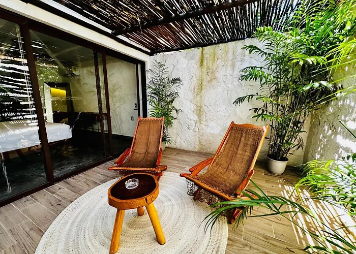 Apartment Adorable Departamento 5 Min Zona Hotelera Tulum
