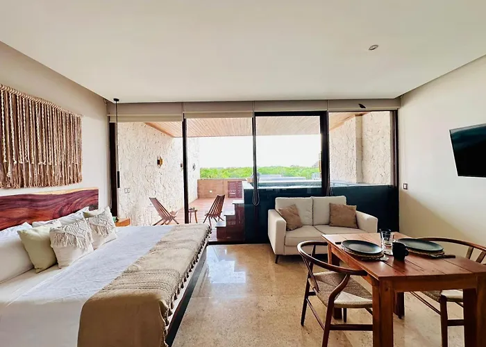 Adorable Departamento 5 Min Zona Hotelera Tulum