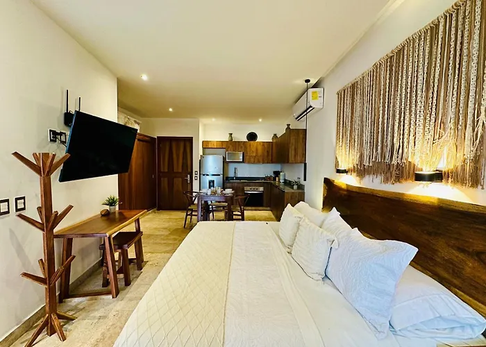 Apartment Adorable Departamento 5 Min Zona Hotelera Tulum